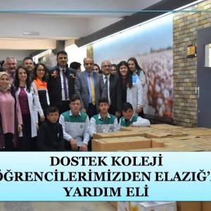 ELAZIĞ’A YARDIM ELİ